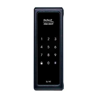 Imagem de Fechadura Digital Eletronica Senha tela Touch Sobrepor Sl140 Papaiz