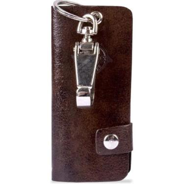 Imagem de Porta Chave de Carro em Couro Artlux C932, Cafe