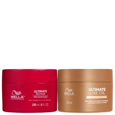 Imagem de Kit Wella Professionals Ultimate Repair Luxe Oil Home Care (2 Produtos)
