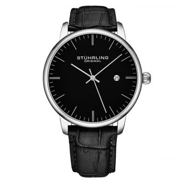 Imagem de Relógio Masculino Stuhrling Rasa 3997A Quartzo 40mm, Preto