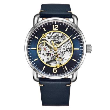 Imagem de Relógio Masculino Stuhrling Mantra 3972 Automático 42mm, Azul