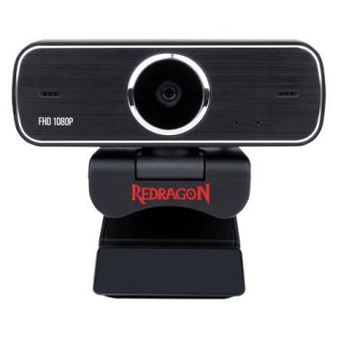 Imagem de Câmera Webcam Redragon Hitman Gw800-1 Full Hd - Preto, Preto