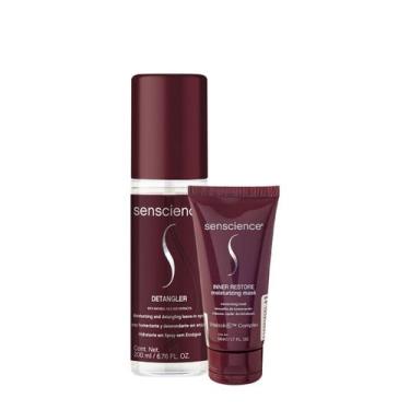 Imagem de Kit Senscience Inner Restore Máscara Detangler Leave-in (2 produtos)