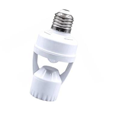 Imagem de Soquete Sensor de Presença para Lampada E27 360 Graus Fotocelula Ilumi