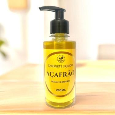 Imagem de Sabonete Líquido de Açafrão 200ml Anti-Foliculite, Ilumina, Purificaa 