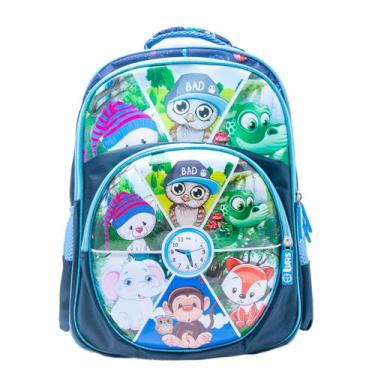 Imagem de Mochila Infantil Escolar Bolsa Infantil Passeio Resistente Impermeável