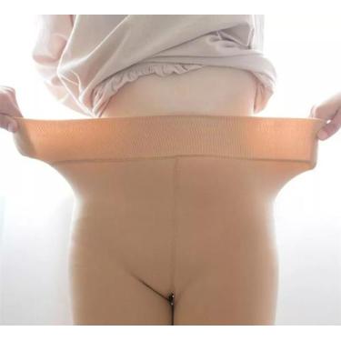 Imagem de Meia Calça Térmica Translúcida Forro Peludo Super Quente Inverno-36a46