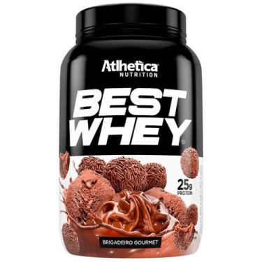 Imagem de Whey Protein Best Whey 900g Atlhetica Nutrition, Brigadeiro Gourmet