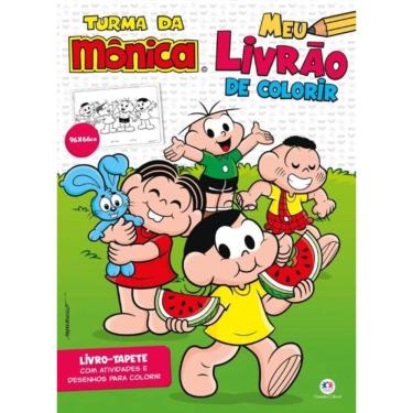 Imagem de Turma da Mônica - Meu livrão de colorir