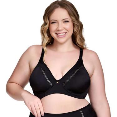 Imagem de Sutiã Adulto Nayane Rodrigues Plus Size Conforto Sem Bojo com Aros Alç