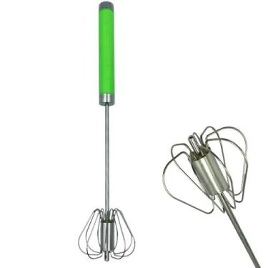 Imagem de Batedor De Ovos Manual Mixer Misturador Giratório 1 Unidade - TP Pasta