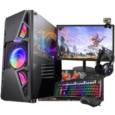 Imagem de Pc Gamer Completo I5 Ssd240 Hd1T Gtx1050 8Gb Fonte Real 750W - Amorim 