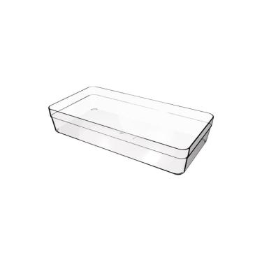 Imagem de Organizador De Gavetas Componível Crippa 30x15x5,7 Cm Cristal