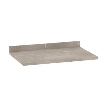 Imagem de Tampo para Balcão 80cm Premium Luciane Móveis, Quartzo Beige