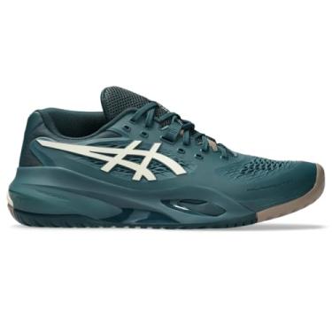 Imagem de ASICS Tênis masculino Gel-Resolution X, Verde saxão/bétula, 42