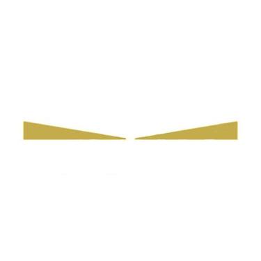 Imagem de Aplique Inferior Aerofólio Para Volvo New FH Dourado - Venka
