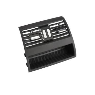 Imagem de Console central do motorista direito Ar condicionado fresco Saída de ventilação AC com cromado, compatível com BMW F10 F11 Série 5 64229166888(Rear Model A)