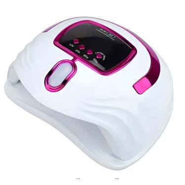 Imagem de Cabine Seca Esmalte Maquina Unha Gel  Sun S5 Cor:rosa