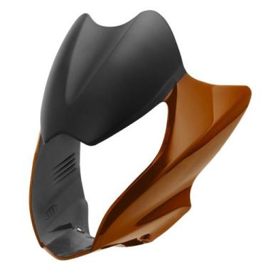 Imagem de Carenagem Do Farol Cromo Forte Titan 150 Ks Es Esd 2009 À 2013, LARANJ