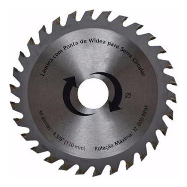 Imagem de Kit 4 Discos De Serra Circular Com 30 Dentes 110mm - All Connect SC