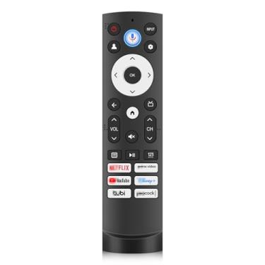 Imagem de Substituição de controle remoto de voz ERF3M90H para Smart Google TV Hisense, Android, Vidaa, Laser, TVs de tela, 4K UHD, Mini-LED, ULED