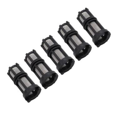 Imagem de 5 peças/conjunto de filtro de tela de sensor de pressão de óleo do motor preto 917-143,12585328 compatível com GMC, Buick 5.3L, Cadillac 6.2L, 6.0L; Chevy Express Silverado Yukon Sierra Tahoe Impala