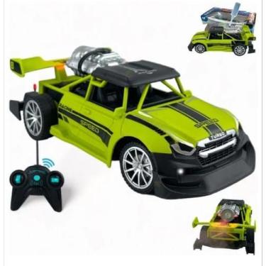 Imagem de Brinquedo Carrinho Controle Remoto Remoto Solta Fumaça Super Turbo - S