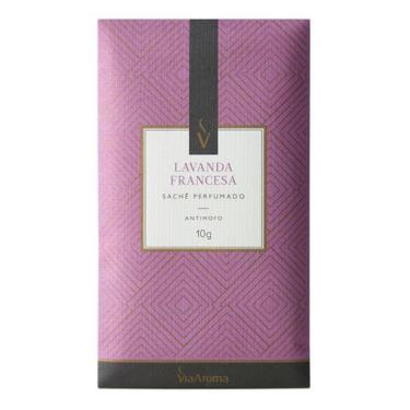 Imagem de Kit 10 Saches Perfumado Via Aroma Bom Ar Para Carros Guarda Roupas Clo