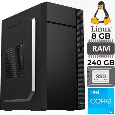 Imagem de Computador Core I3-3220,8G Ram,240G Ssd,Gt-H61 Slot M2,Linux - Sobralt