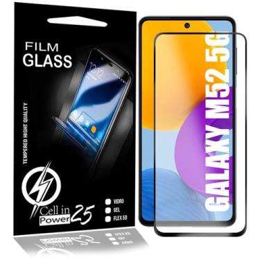 Imagem de Película De Vidro 3d Borda Curvada compatível Galaxy M52 5G M526 - Cel