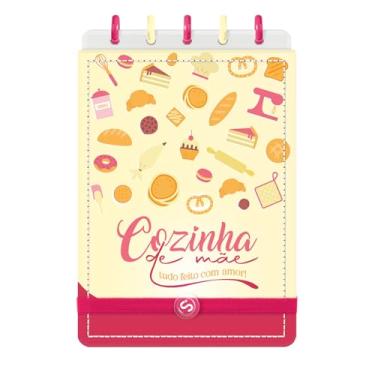 Imagem de Caderno De Disco Receitas Cozinha De Mãe Feito Com Amor