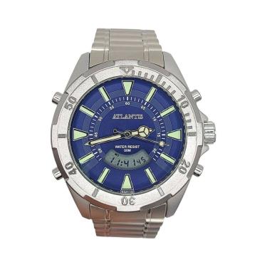 Imagem de Relógio Atlantis Analógico e Digital Grande Resistente 50m