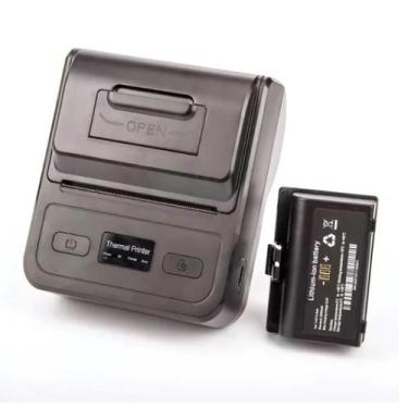 Imagem de Mini Impressora Portatil Bluetooth Termica 80mm Android Usb - Goldensk