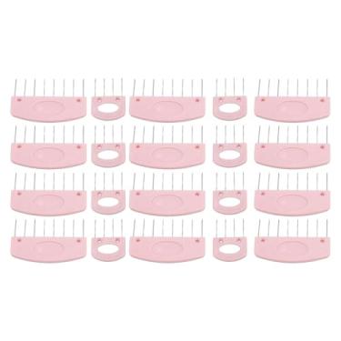 Imagem de Haofy 20pcs Kit de Pinos de Bloqueio de crochê, Kit de Pinos de Bloqueadores de Malha Com Bloqueios de Malha, Bloqueando Pinos para Projetos de tricô e crochê, Bloqueando Os Alfinetes