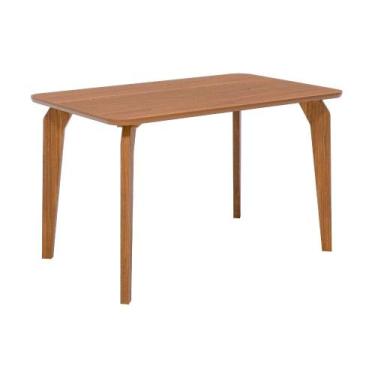 Imagem de Mesa de Jantar Vitória 130x80 Tampo Laminado Madeira Base Madeira Cina