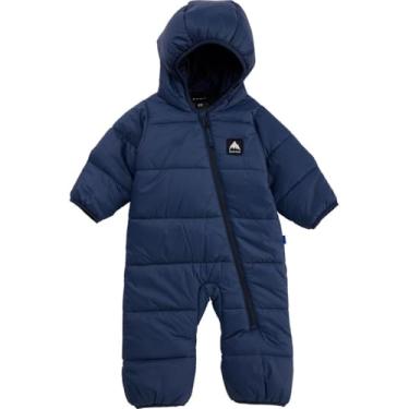 Imagem de Burton Macacão infantil Buddy Bunting para crianças, azul vestido, 6M