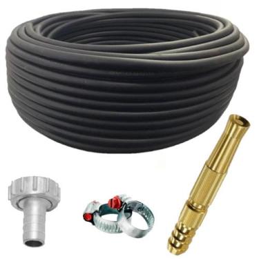 Imagem de Mangueira De Jardim Preta Anti Torção 1/2 15 Metros - AT