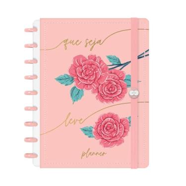 Imagem de Planner Iscool Disc 2026 Inteligente Datado Opulence Seja Leve Nude Rosa