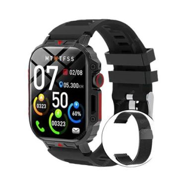 Imagem de Relógio Inteligente Militar Masculino Para Atividades Ao Ar Livre Com 