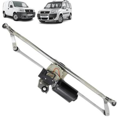 Imagem de Limpador com Motor Mecanismo Parabrisa Galhada Doblo 2002 2003 2004 20
