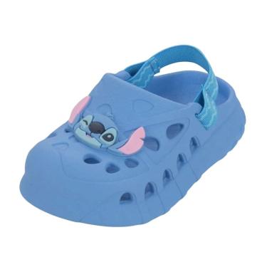 Imagem de Sandalia Babuche Infantil Menina Conforto Disney Stitch Hug