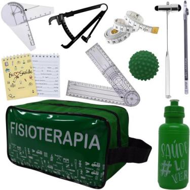 Imagem de Kit De Fisioterapia Goniometro Martelo Buck - Love Saude, NECESSAIRE F