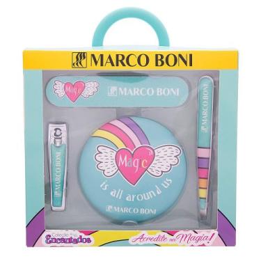 Imagem de Marco Boni Manicure Coleções Kit  Espelho + Pinça + Cortador de Unhas 