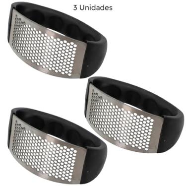 Imagem de Amassador de Alho em Aço Inox com Cabo Plástico (3)