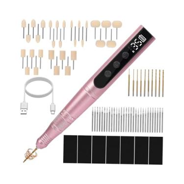 Imagem de oshhni Kit de Polimento para Polimérica: Lixadeira Elétrica Rotativa com 35 Velocidades Ajustáveis, Ideal para Lixar, Esmerilhar e Trabalhar em