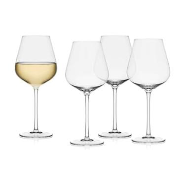 Imagem de Mikasa Taça de vinho branco Samantha, conjunto de 4, 590 ml, transparente