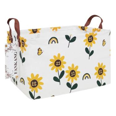 Imagem de Cesto de roupa suja FANKANG Caixa de armazenamento dobrável 38x26x23 c