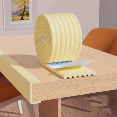 Imagem de TRAGLO Basketball Basement Pole Pad, 33ft Wrap Around Pole Padding Self Adhesive Protective Covers Waterproof Column Pads for Playground Garage, Easy Installation(Bege)