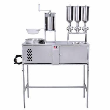 Imagem de Mesa De Churros R2 Com Masseira Fuso E 3 Doceiras R0004-6