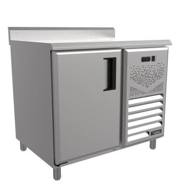 Imagem de Balcão Congelados Venâncio 100cm Linha Prime Inox Tampo Liso Espelhado 220V Pcch10-42164